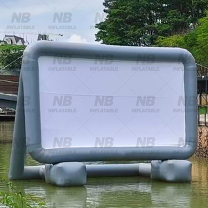Customized Double Side View <b>Inflatable</b> Screen Outdoor Blow up Projector for Life <b>Inflatable</b> Screen Outdoor <b>Inflatable</b> Screen Out - Product Image 3