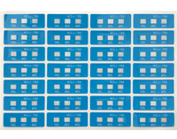 Étiquettes de température, indicateur thermique irréversible 70°C 80°C 90°C, autocollant non réversible, surveillance de la chaleur industrielle, transformateur OEM