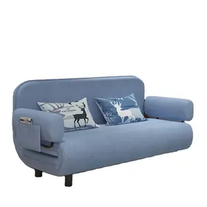 Venda quente da nova moda minimalista sala de estar quarto sofá multifuncional dobrável