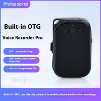 Micro Pendentif Enregistreur Vocal Lecteur MP3 Protection de Sécurité Réduction Intelligente du Bruit
