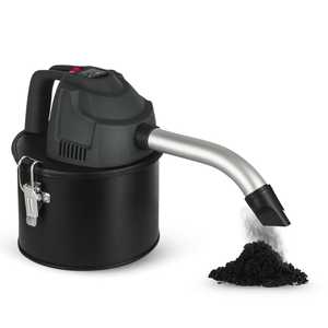 Aspirateur à cendres électrique 4L silencieux, moteur 600W, filtre HEPA lavable, réservoir en acier renforcé pour usage domestique et cheminée - Product Image 1