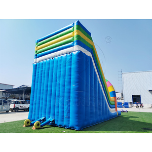 Château gonflable de <span class=keywords><strong>grande</strong></span> taille de haute qualité <span class=keywords><strong>avec</strong></span> toboggans aquatiques arc-en-ciel pour la location, <span class=keywords><strong>toboggan</strong></span> aquatique gonflable pour <span class=keywords><strong>piscine</strong></span> - Product Image 3