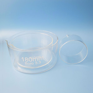 Verrerie de laboratoire <span class=keywords><strong>Verre</strong></span> borosilicate 15Mm Boîte de culture <span class=keywords><strong>Petri</strong></span> - Product Image 3
