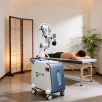 Robot Terapi Myofascial AI Mesin Pijat Jaringan Dalam dengan Kontrol Tekanan dan Suhu Cerdas
