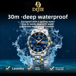 Nouvelle Montre Femme Printemps 2026 – Style Loisir Luxe <span class=keywords><strong>L</strong></span>éger, Double Date, Quartz Lumineux, Aiguilles en Alliage d'Acier Inoxydable, Chiffres Romains - Product Image 3