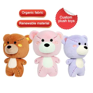 Kids Gift Hot Sale Good Quality Seal Wolf Lamb Shark Teddy Bear Customized Electronic Plush Toys Stuffed Animal Manufacturer