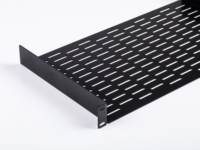 LEILEI Serveur Rack 1U Étagère Universelle Ventilée Rack Mount Tray 19 "Network Cabinet Rack Case