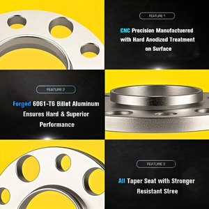 Adaptadores de rueda Hubcentric de 10mm 5x120 para <span class=keywords><strong>Mini</strong></span> <span class=keywords><strong>Cooper</strong></span> Countryman espaciadores de rueda de cubo de 72,6mm para BMW B6 B7 M2 M3 M4 M5 X4 X6 - Product Image 3