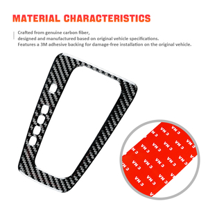 Shasha per <span class=keywords><strong>Ford</strong></span> <span class=keywords><strong>Focus</strong></span> 2015-2018 Kit Completo di <span class=keywords><strong>Accessori</strong></span> Interni in Vera Fibra di Carbonio Decorazioni <span class=keywords><strong>Auto</strong></span> Servizio OEM - Product Image 5