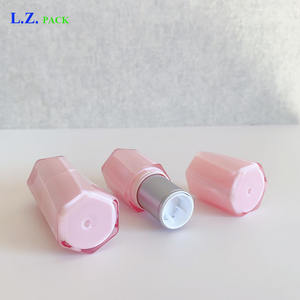 Envase Hexagonal <span class=keywords><strong>de</strong></span> 6g para Bálsamo Labial Vacío, <span class=keywords><strong>Precio</strong></span> <span class=keywords><strong>de</strong></span> Fábrica LZ Pack, Etiqueta Privada Personalizada, Tubo <span class=keywords><strong>de</strong></span> Envase para Corrector y Rubor Rosa - Product Image 3