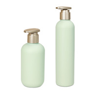 Listo Stock 200ml 300ml 500ml Flip Top Pump HDPE Botella de loción de plástico Adecuado para desinfectante de manos Champú Embalaje