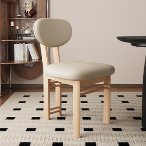 <span class=keywords><strong>Chaise</strong></span> de salle à manger en bois massif au design <span class=keywords><strong>scandinave</strong></span> rembourrée pour la maison, l'hôtel, la salle de sport-Construction de tenon à mortaise - Product Image 6