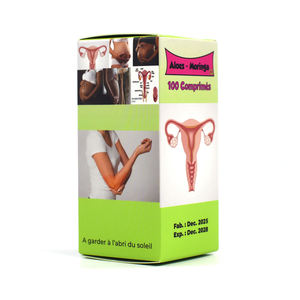 Cajas de Papel Impresas Personalizadas con Logotipo de Marca, <span class=keywords><strong>Caja</strong></span> Plegable Pequeña para Empaque de Medicamentos - Product Image 1