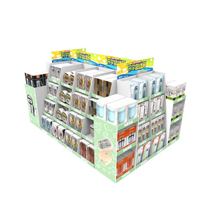 Caja de exhibición de paleta apilable de cartón impreso personalizado Caja de Contenedores apilados POS corrugado de supermercado para promociones - Product Image 2