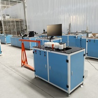 Machine de cintrage CNC intelligente à double phase pour profilés aluminium, capable d'importer des dessins
