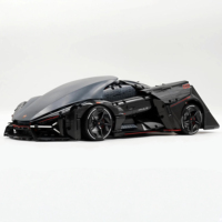 Ensemble de blocs de construction Guly 2884 pièces, modèle de supercar concepteur à l'échelle 1/8, kit éducatif STEM pour enfants et adultes, vente en gros