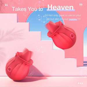 Idea DE REGALO PARA EL Día de San Valentín Estimulación intensa 10 modos Rosa Vibrante Lengua Juguete sexual oral <span class=keywords><strong>Novela</strong></span> Experiencia de masturbación - Product Image 5