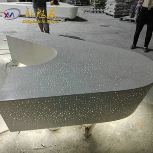 Nuevos Materiales de Construcción de Piedra, Banco de Hormigón Punteado, Muebles de Jardín y Patio de Fibra de Vidrio Translúcida - Product Image 2