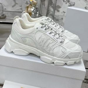 Zapatos Casuales B57 de Cuero Genuino de Diseño Original de Lujo para Hombre, Estilo Vintage, Zapatillas Deportivas B22 para Caminar en Invierno - Product Image 1