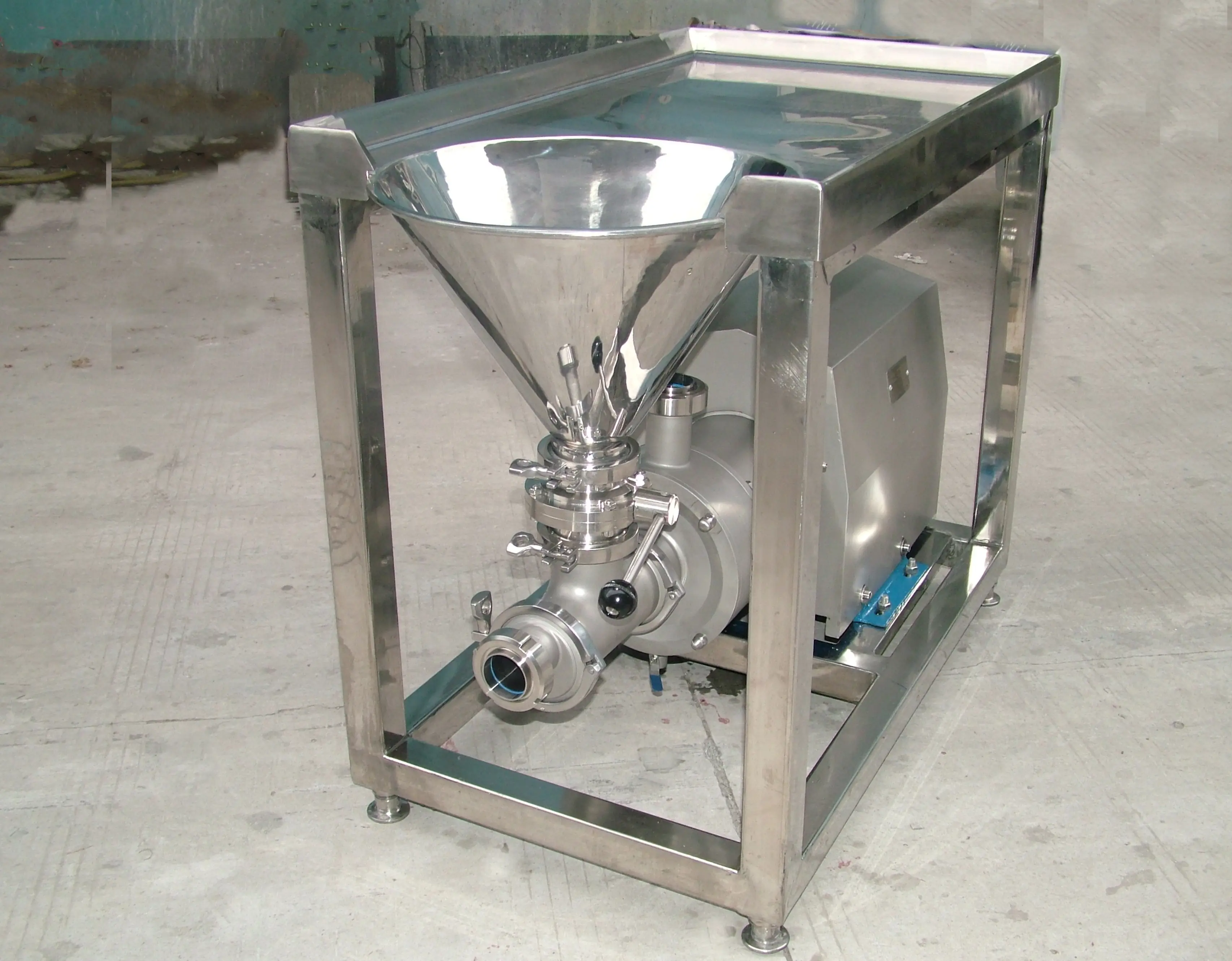 BOAO Sanitary Split Type Material and Liquid Mixed In line high shear mixer Homogenizer Emulsifying Pump for Dairy Industry
