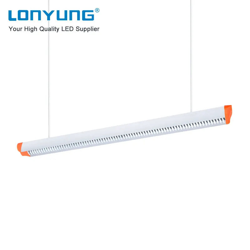 Lonyung luz de led para educação escolar, luz de led para sala de jantar, risco de luz azul, 36w 3000k/4000k/5000k