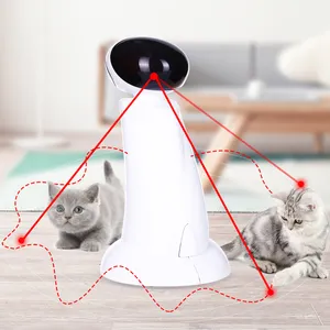 Brinquedo interativo afp para gatos, brinquedo elétrico automático de treinamento para gatos