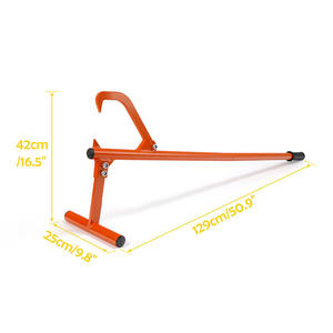 JH-Mech Durable Heavy Duty Acier Sûr Efficace <span class=keywords><strong>Meilleur</strong></span> Outil de journalisation Réglable Log Roller Cant Hook Log Lifter - Product Image 2