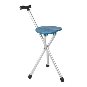 Bastón trípode plegable Hejianze, ajustable, de aleación de aluminio, para personas mayores y ancianos - Product Image 5
