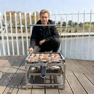 Grill à barbecue à retournement BlazeFor en acier inoxydable pour un <span class=keywords><strong>nettoyage</strong></span> et un entretien faciles pour les chefs à domicile - Product Image 5