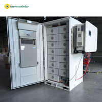 Onduleur solaire hybride Deye Solis Growatt BESS 100 kW 125 kW 150 kW avec batterie de stockage d'énergie 200 kWh 241 kWh 257 kWh 500 kWh