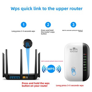Nouveau Répéteur WiFi Amplificateur de Signal <span class=keywords><strong>Sans</strong></span> <span class=keywords><strong>Fil</strong></span> Booster de Réseau Routeur Domestique Modèle MT02 802.11n avec Prise Britannique/Australienne - Product Image 3