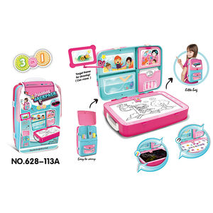 Mochila 3 en 1 con Juguetes Educativos Preescolares, Mochila de Dibujo, Pizarra Magnética de Pintura, Juego de Dibujo para Niños y Niñas - Product Image 5