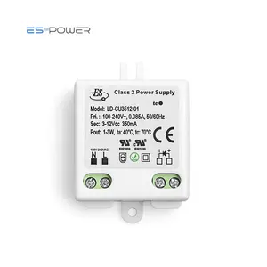 ES Ip44 Gratis Berkedip Tahan Air 3W 6W 3V 12V Es Arus Konstan 350ma 700ma Mini Zhongshan Ac Dc Driver Led Kecil Cina