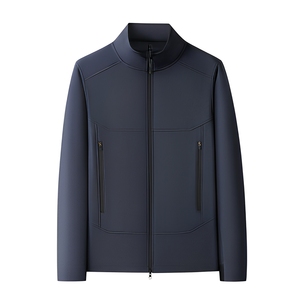 Chaqueta impermeable al por mayor, chaqueta softshell de poliéster de 300 g/m², chaqueta de viaje con logotipo personalizado para marcas de ropa estadounidenses - Product Image 1