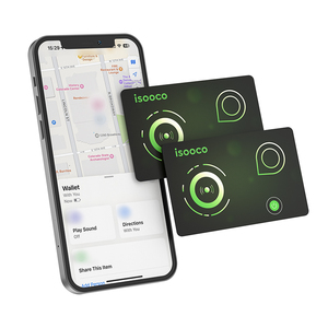 ISOOCO FindMy Kids Smart GPS Tracker <span class=keywords><strong>Locator</strong></span> IP67 À Prova D 'Água Sem Fio Recarregável IOS App Compatibilidade para Bluetooth Wi-Fi - Product Image 1