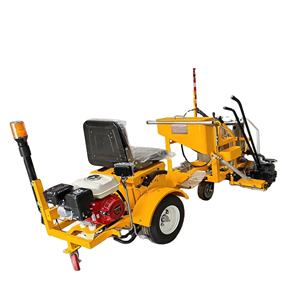 Machine de marquage routier à poussée manuelle en acier inoxydable thermoplastique, qualité ingénieur, visibilité 105 kg de peinture - Product Image 1