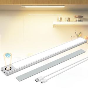 ไฟส่องสว่างแบบไร้สายสำหรับบ้าน ไฟ LED เซ็นเซอร์ตรวจจับความเคลื่อนไหว ชาร์จไฟได้ ใช้ใต้บาร์ ตู้เสื้อผ้า ตู้เก็บของ ไฟติดตู้ ไฟเพดาน - Product Image 6