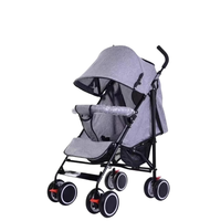 Poussette parapluie bébé quatre roues de haute qualité et économique, peut s'asseoir et s'allonger, ultra-légère, pour bébé dès 3 mois