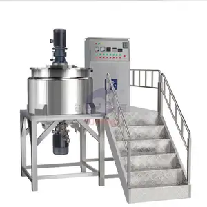 Top Sale Liquid Washing Electric Heating Customized Water Mixer Vessel Hair Dye Color Paste Making Blending Mixing Machine