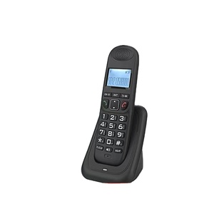 Jue Hong nhà sản xuất nhà máy điện thoại cổ thiết lập không dây DECT không dây điện thoại cầm tay điện thoại với <span class=keywords><strong>RJ11</strong></span> Điện thoại cố định kết nối - Product Image 2