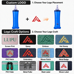 ถุงน้ำแบบพับได้ LUPU Custom TPU ทำจากวัสดุ TPU นุ่ม ทนทาน ป้องกันการรั่วซึม เหมาะสำหรับวิ่ง เดินป่า และตั้งแคมป์ - Product Image 5