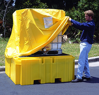 Housse de protection pour réservoir IBC extérieur en PVC de haute qualité 0,4 mm 0,5 mm 48" X 40" X 46"