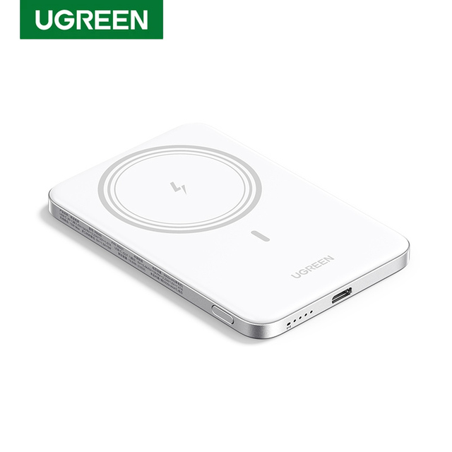 UGREEN Ultra Slim Magnetic Wireless Power Bank 5000mAh 20W Fast Charging Portable 15W Charger Battery for iPhone Xiaomi