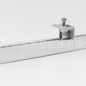 Rail de montage solaire 40x40mm galvanisé à chaud pour installation sur toiture - Product Image 2