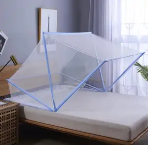 Yetişkinler ucuz katlanır cibinlik kolay kurulum için katlanabilir taşınabilir sineklik çadır ikiz yatak