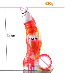 2021 Bestseller YOCY-291 Frauen Sexspielzeug Monster-Dildo Silikon-Penisüberzug Sexspielzeug für Männer Vagina - Product Image 6