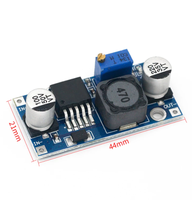 LM2596S Regulator Tegangan LM2596 S, DC-DC Step-Down Catu Daya 3A Papan Dapat Disesuaikan 24V 12V 5V 3V
