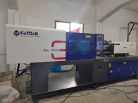 Machine de moulage par injection hydraulique d'occasion Haitian MA90 tonnes, multifonctionnelle, pour le moulage de petites pièces en plastique avec moteur intégré