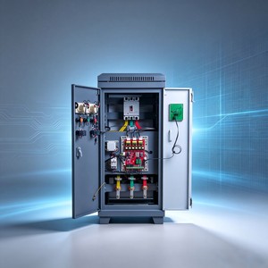 Armoire de commande de démarreur progressif 22-250kW ES EZ SMRQ9-GA Panneau de démarrage progressif du moteur Triphasé 380V 415V - Product Image 2