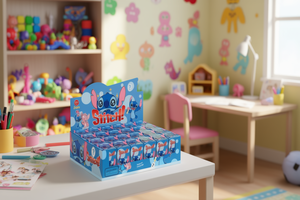 Llavero de goma suave Stitch, caja sorpresa de 24 piezas, juguete coleccionable para niños - Product Image 2